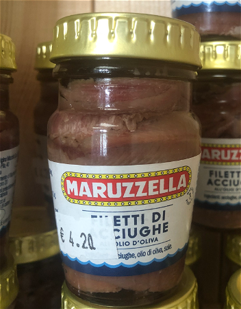 Maruzzella filetti alici in olio evo 80g